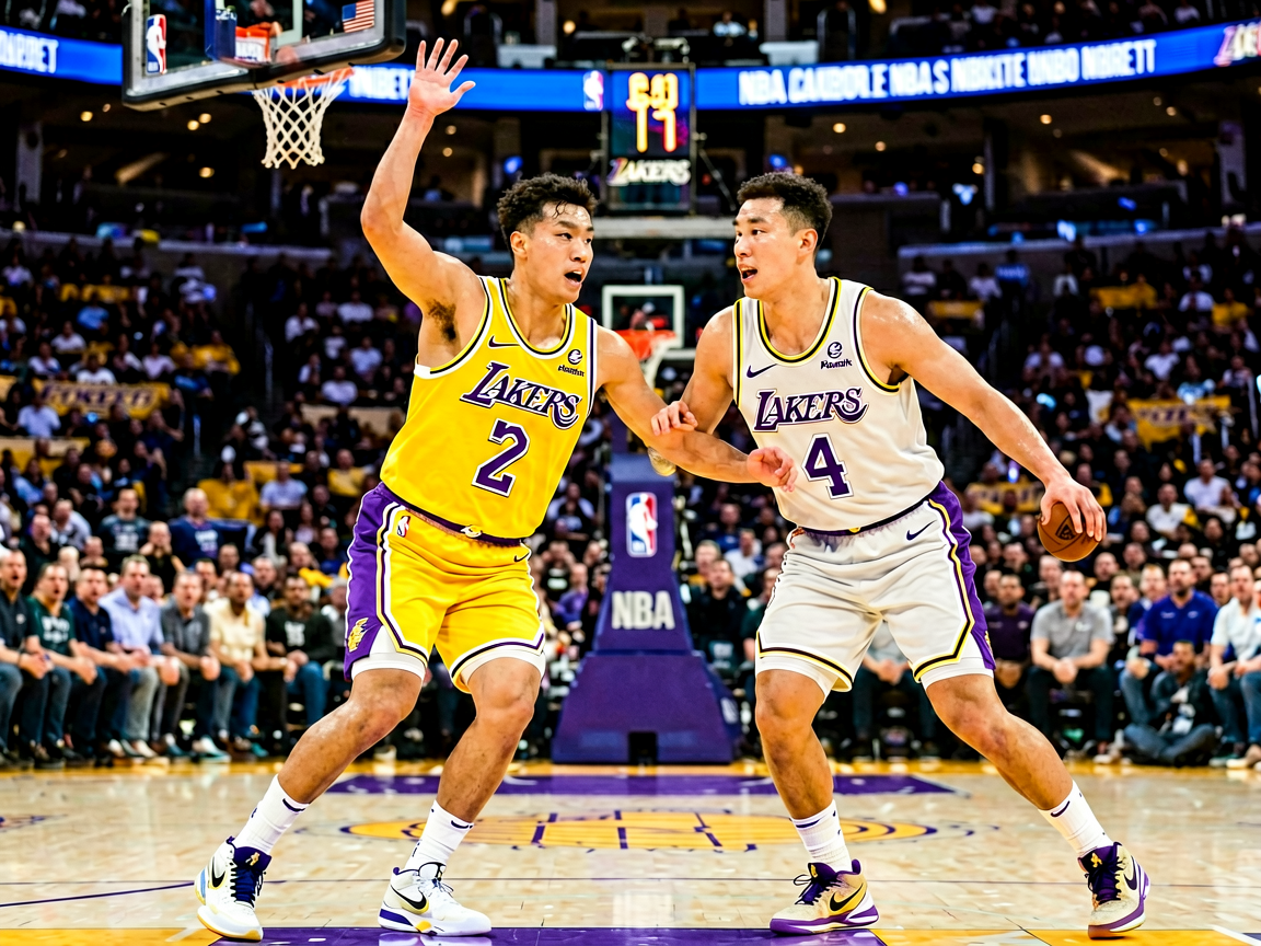 NBA湖人勇士常规赛精彩对抗